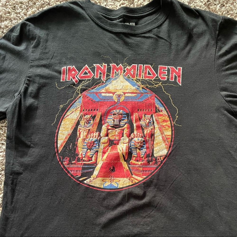Iron Maiden Shirt from BoohooMAN